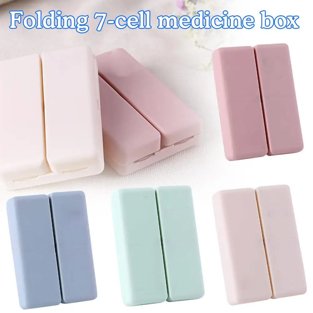 Foldable Magnetic Pill Organizer